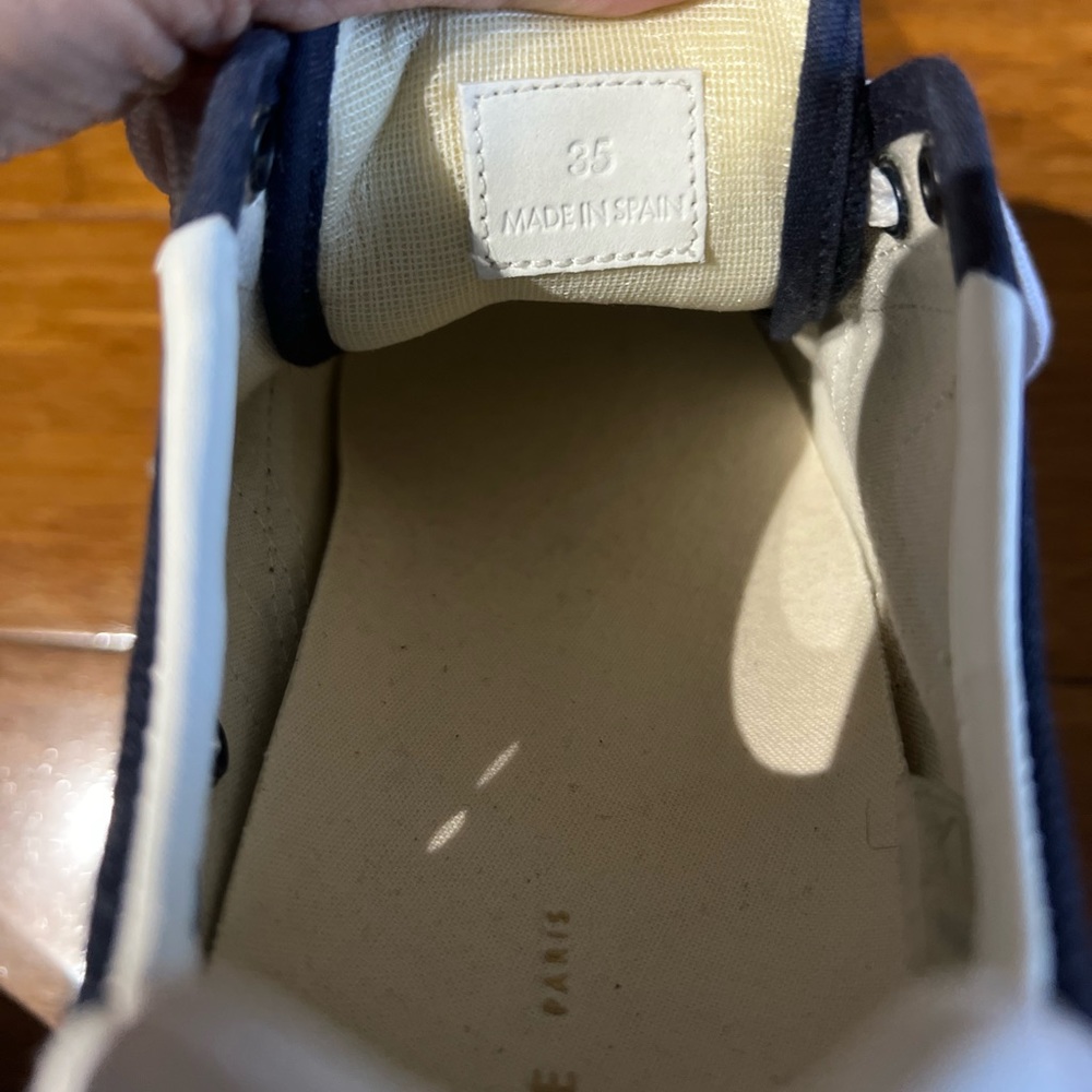 Celine Low Top Sneakers size 35 Blue/ White - Picture 5 of 9